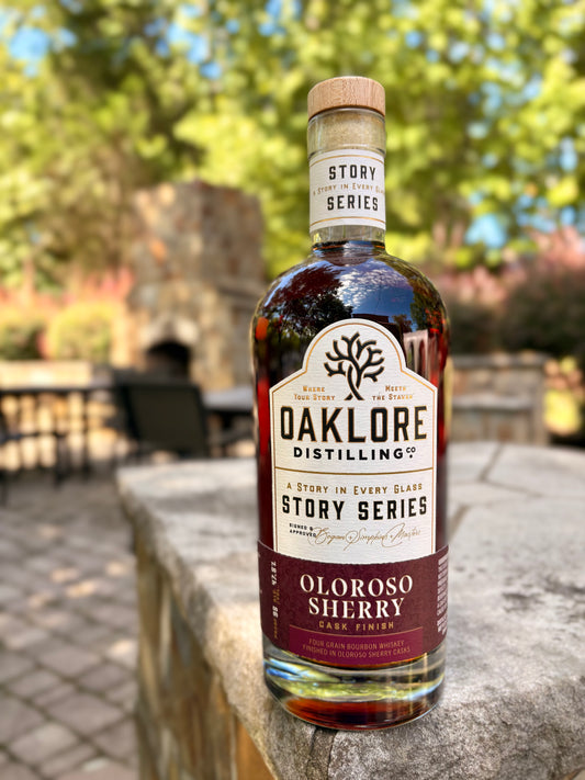 Oaklore Oloroso Sherry Cask Finished Bourbon Whiskey