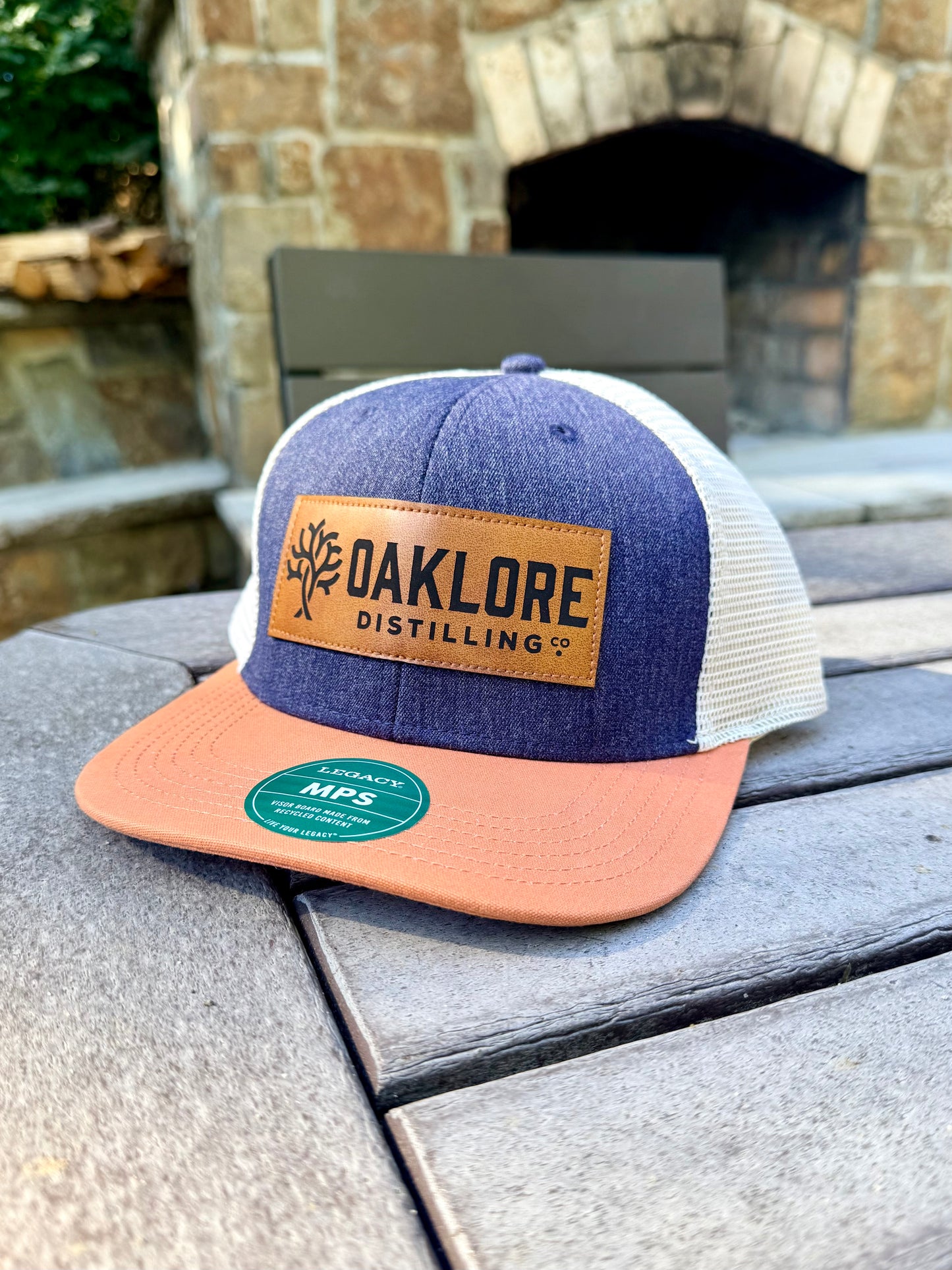 Oaklore Leather Patch Hat
