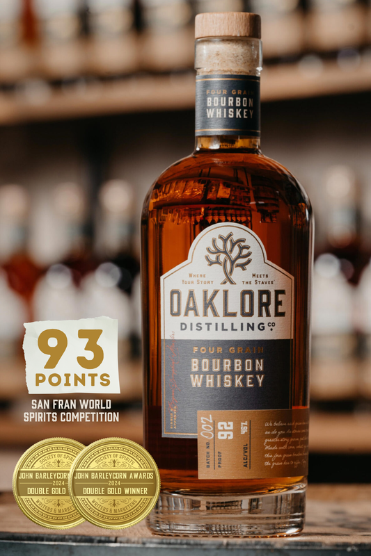 Oaklore Four Grain Bourbon Whiskey