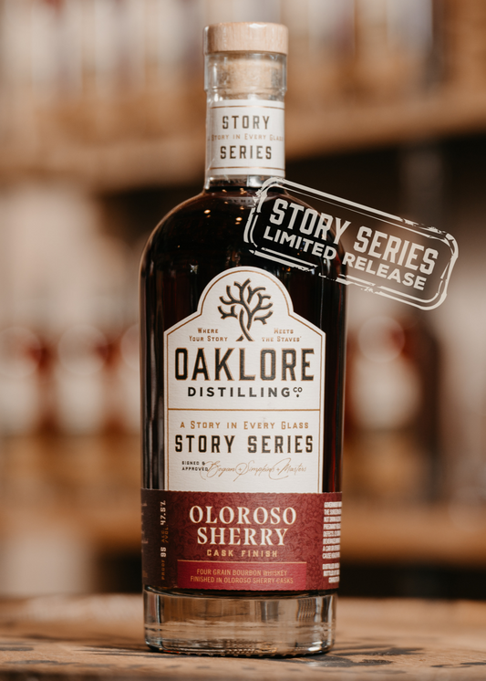 Oaklore Oloroso Sherry Cask Finished Bourbon Whiskey